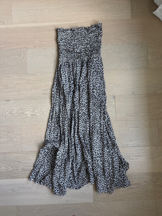 J. Crew Other - J. Crew Smoked Maxi Dress in Leopard Print